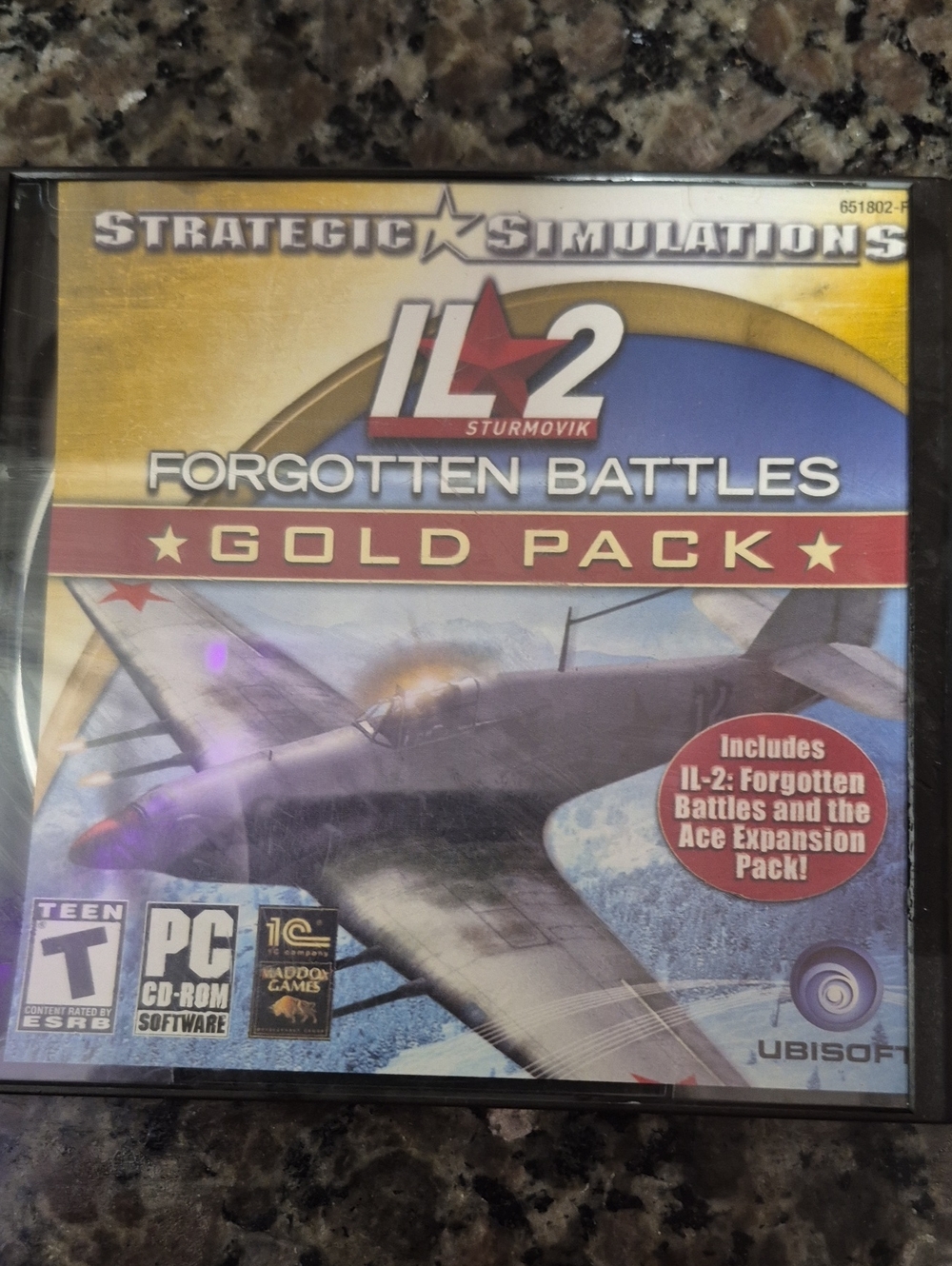 IL-2 Forgotten Battles Gold Pack PC Game - Ubisoft - Gold